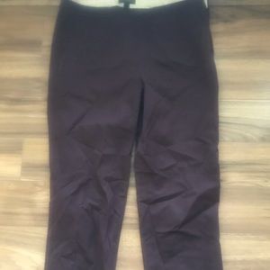 Burgundy pants